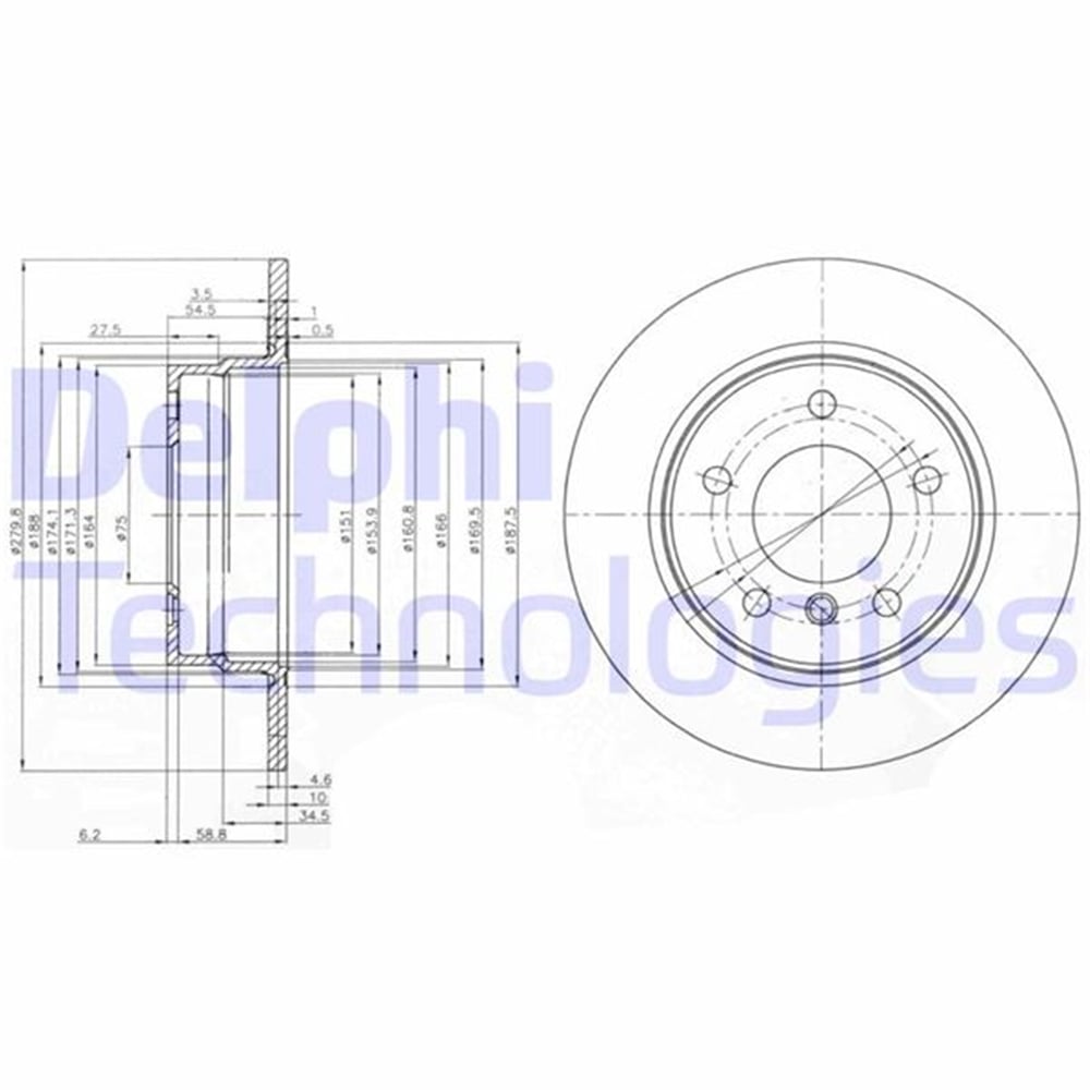 FREN DISKI ARKA BMW E81 E87