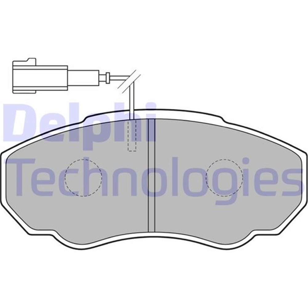 ÖN FREN BALATASI FİŞLİ PEUGEOT BOXER-CITROEN JUMPER-FIAT DUCATO 01>06 KÜÇÜK TİP