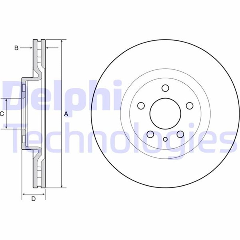 ON FREN DISKI FIAT 500L 12> 284x22x44