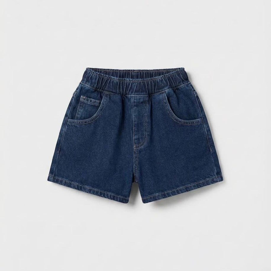 Laciel Paris balon jean şort (koyu mavi)