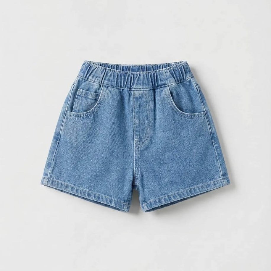 Laciel Paris balon jean şort(açık mavi)