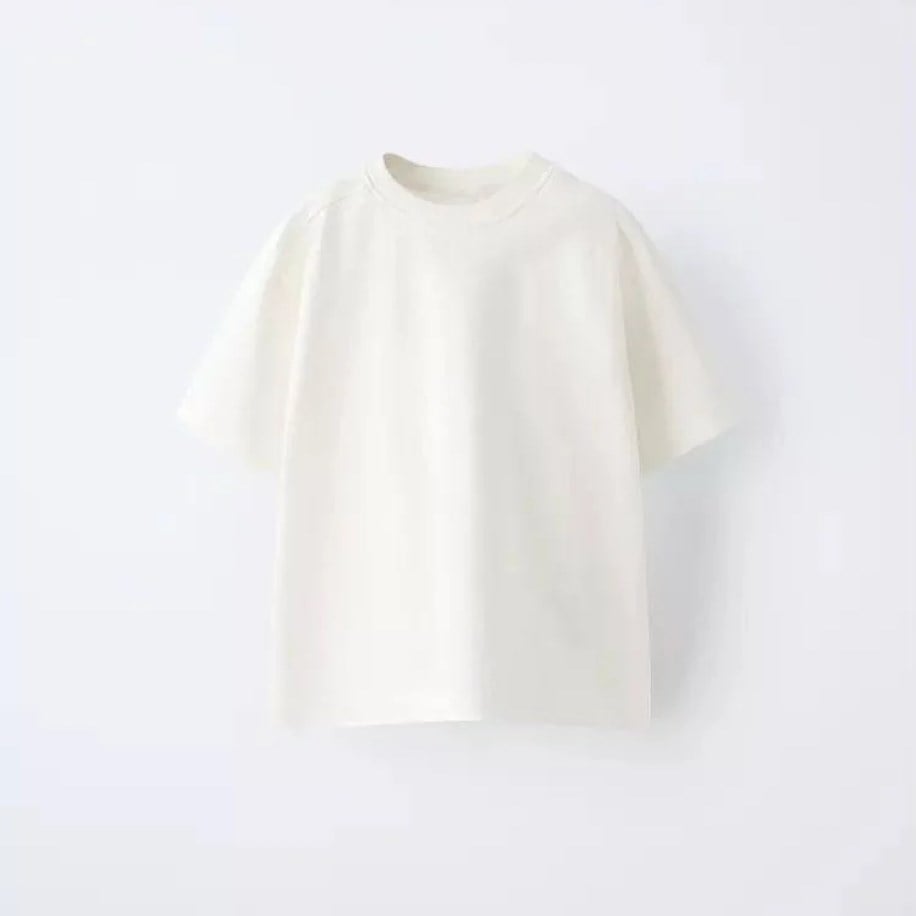 Laciel Paris basic tişört(ekru)