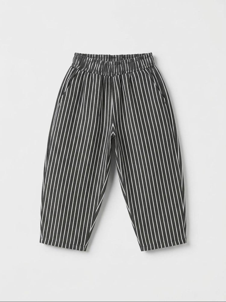 Laciel Paris çizgili balon pantolon
