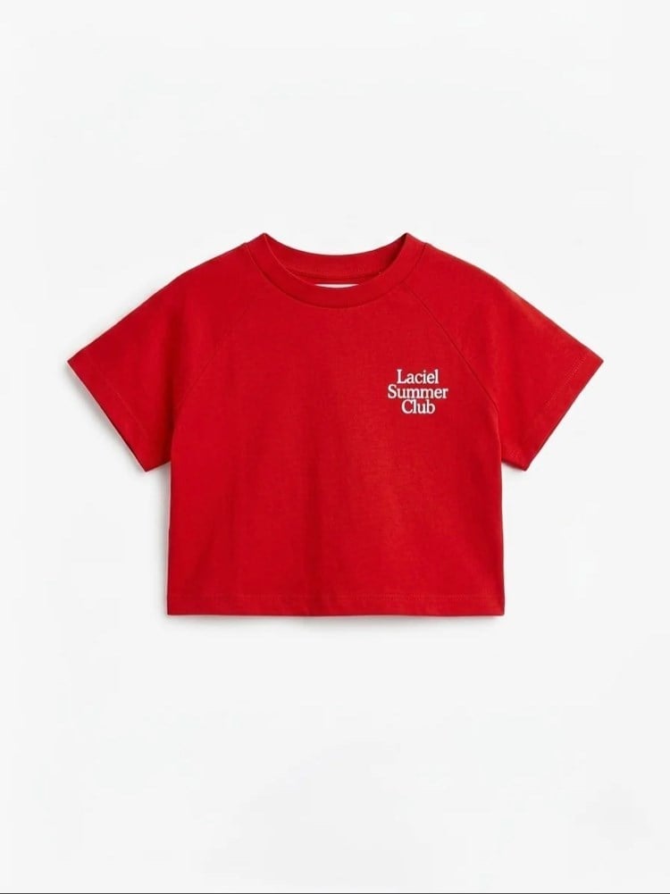 Laciel summer club baskılı tşört