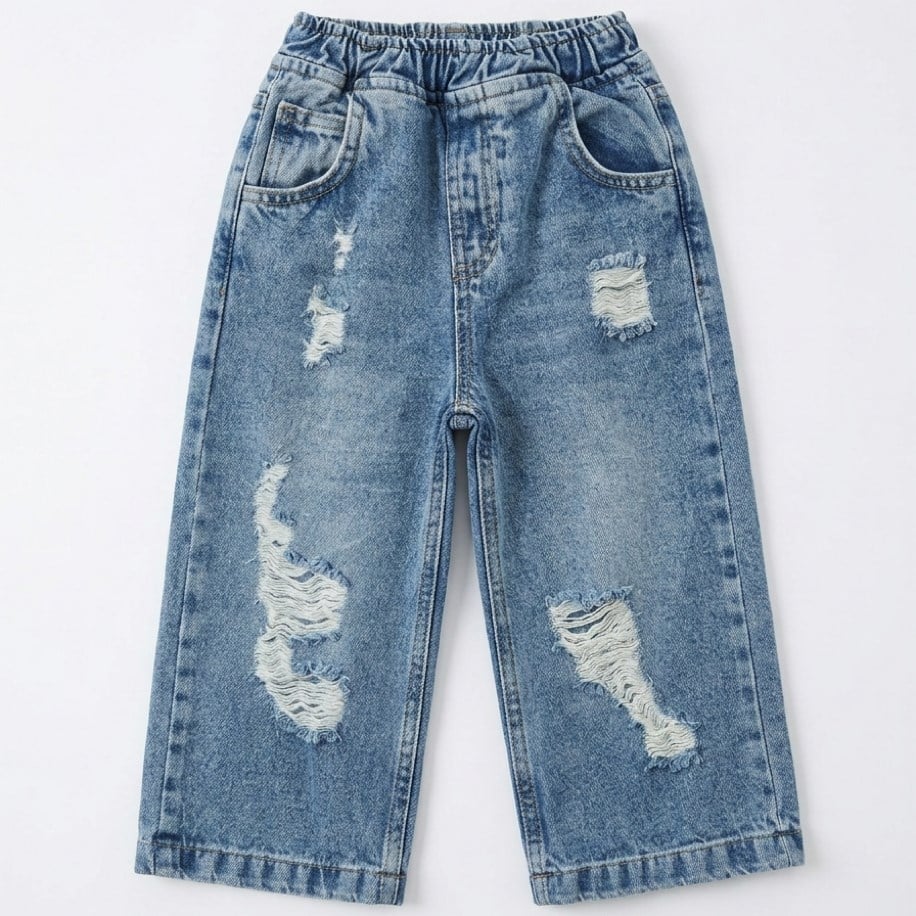 ZR yırtık jean pantolon