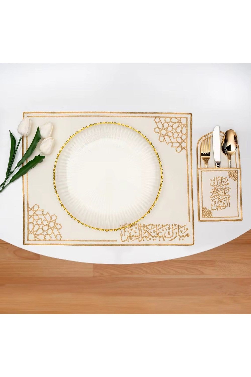 Ramazan Temalı 6 Kişilik 18 parça Amerikan Servis Set