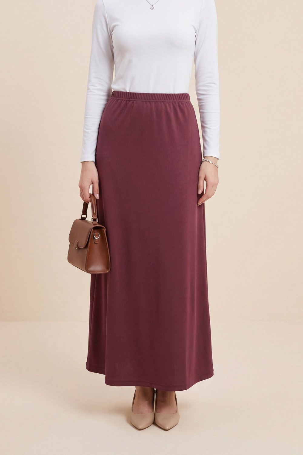 Araboy Jupon Astar Etek    -Bordo