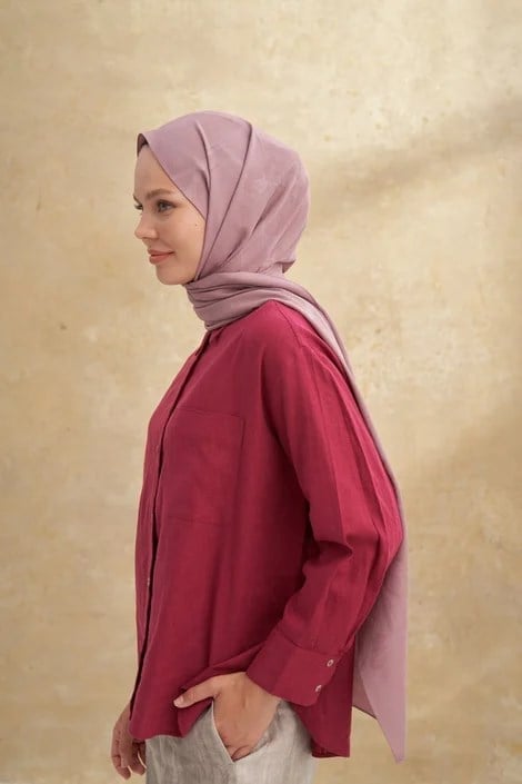ARMANDA BAMBU BAROQ DESEN GÜL KURUSU ŞAL
