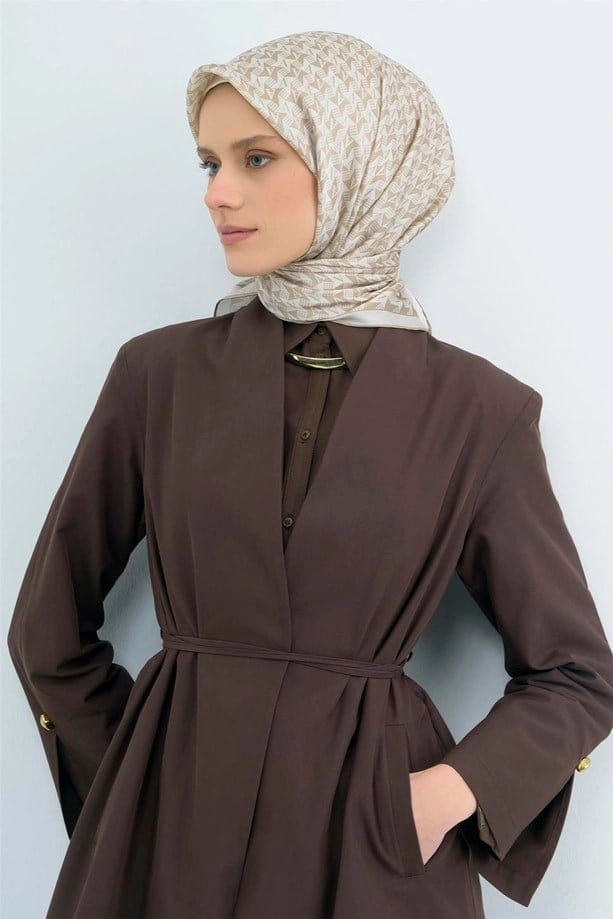 ARMİNE SAF İPEK SURA EŞARP 9556D 80