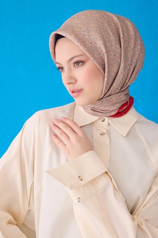 BELLİ SAF İPEK ESARP 4128D (TWİLL)