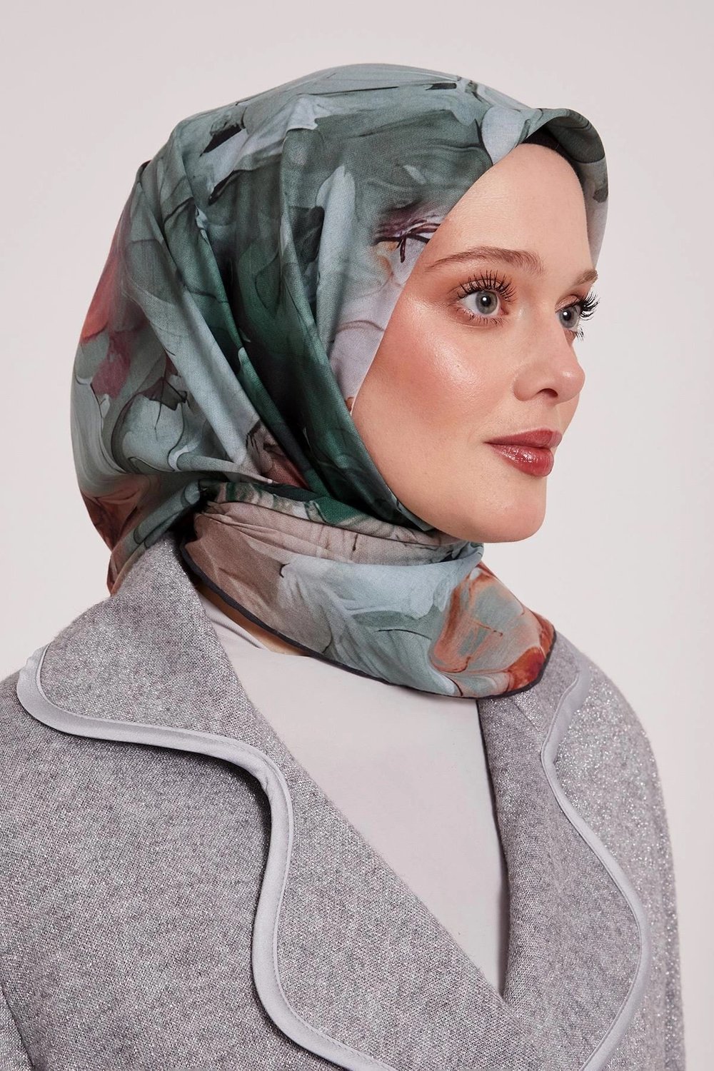 LUVENSARA COOPER EŞARP - KESTANE KABUĞU