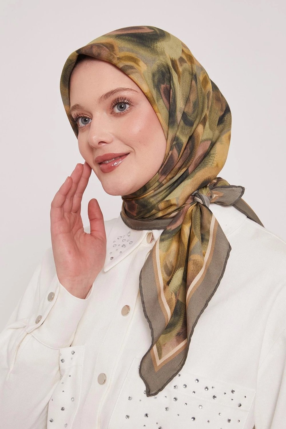 LUVENSARA OSCAR EŞARP -BOHEM HAKİ