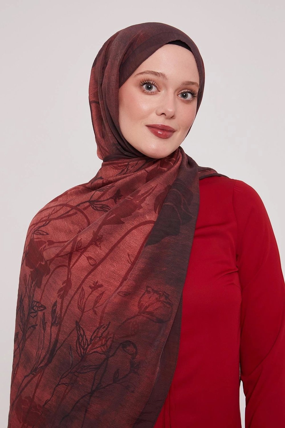 LUVENSARA SUMMER ŞAL -YAKUT BORDO