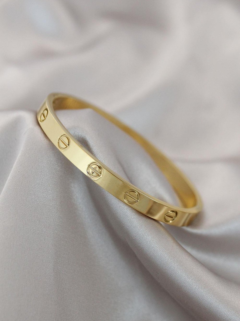 316L Çelik Gold Kelepçe