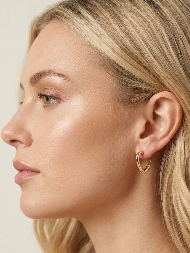 Kalpli Gold Küpe