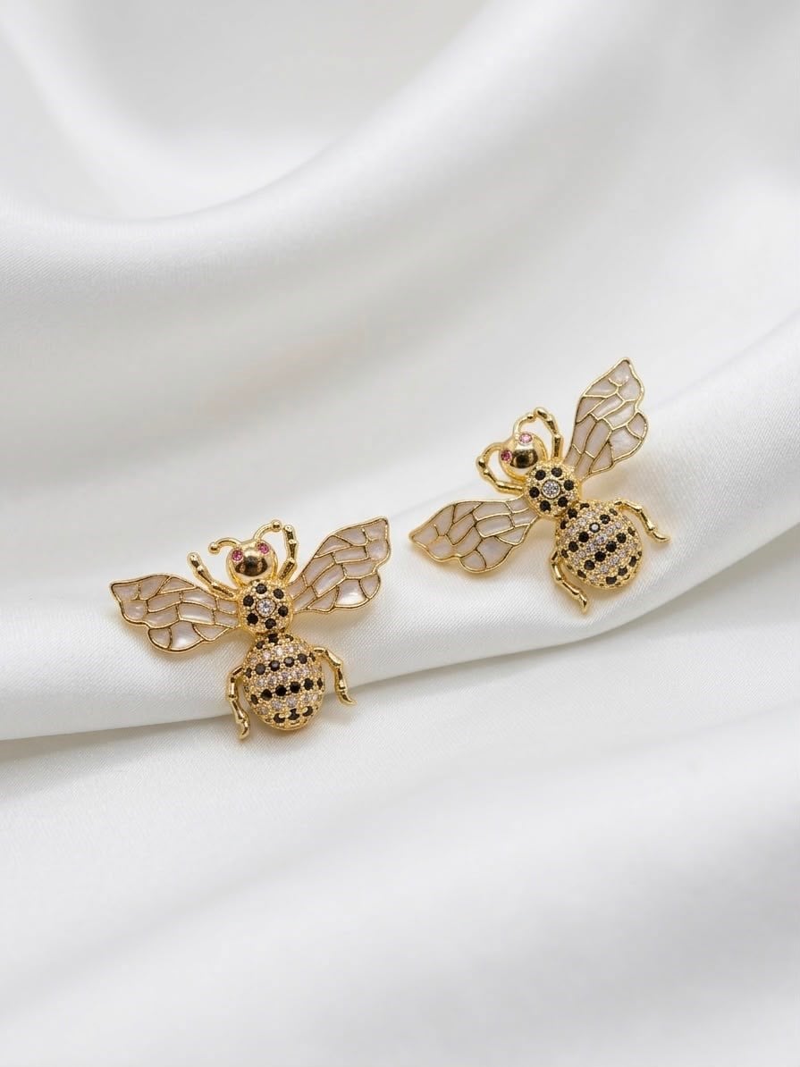 Series Gold Arı Küpe