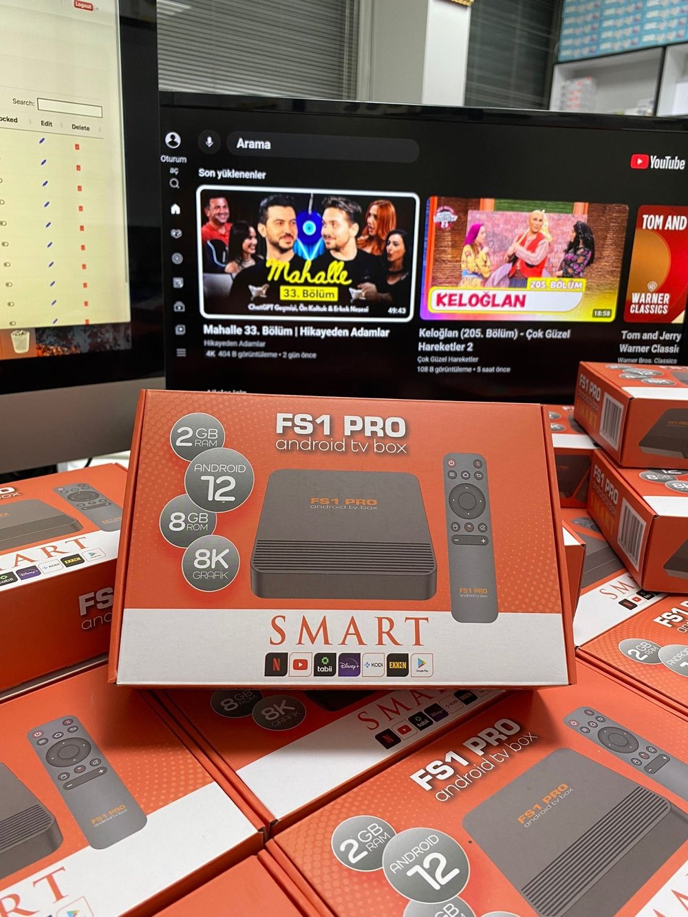 FS1PRO android tv box iptv hediyeli 