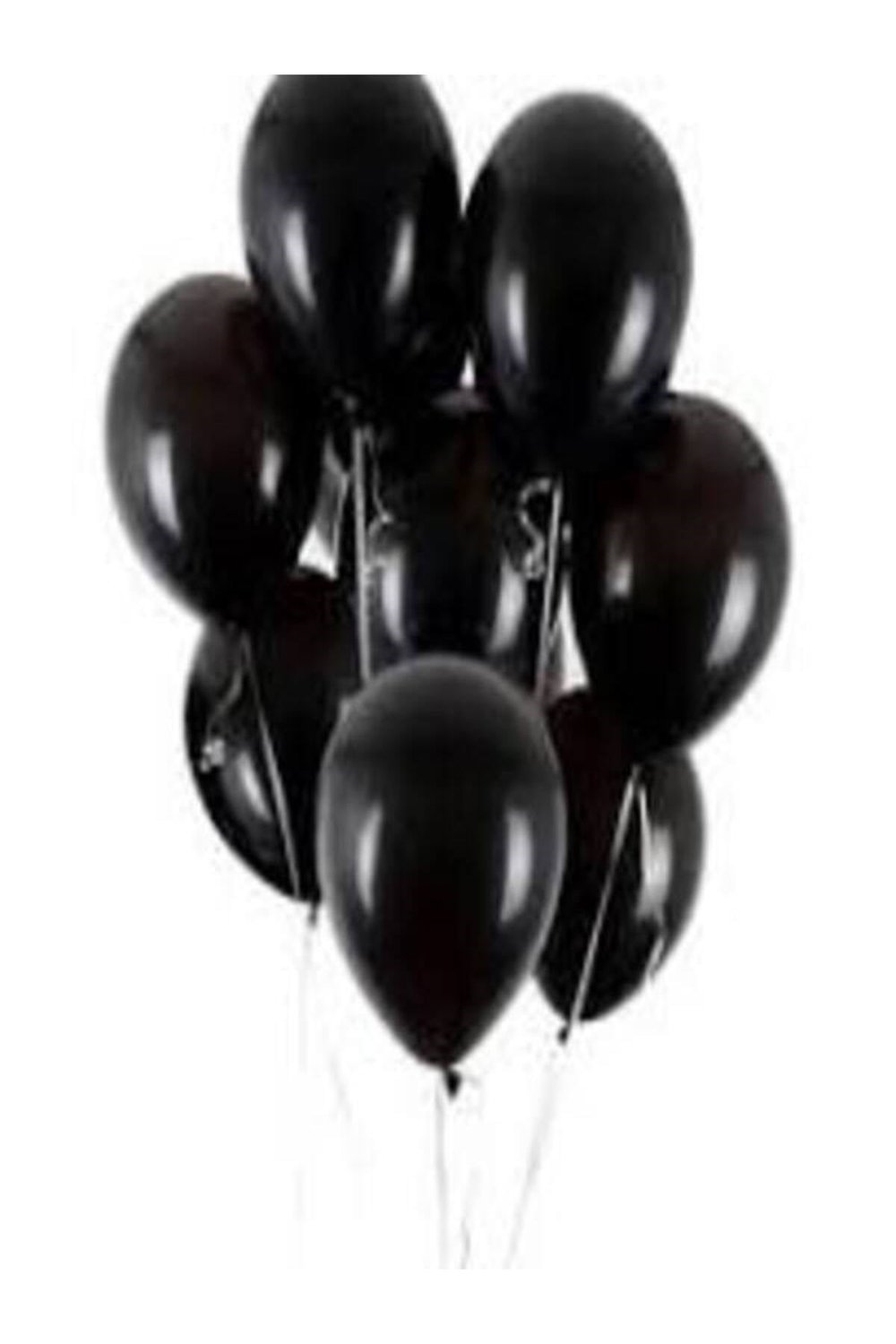 10lu siyah balon