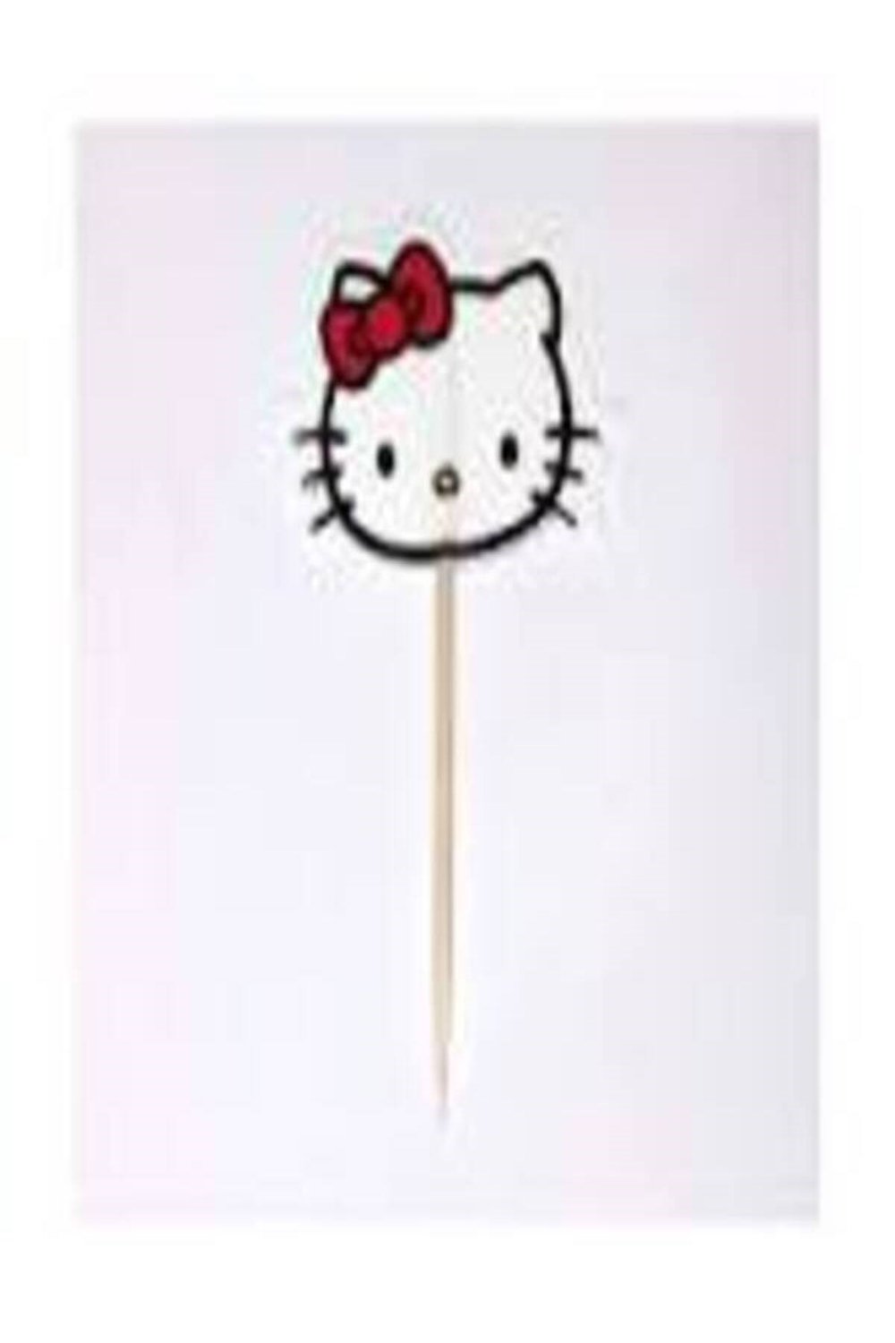 hello kitty baskılı kürdan süs 10 adet