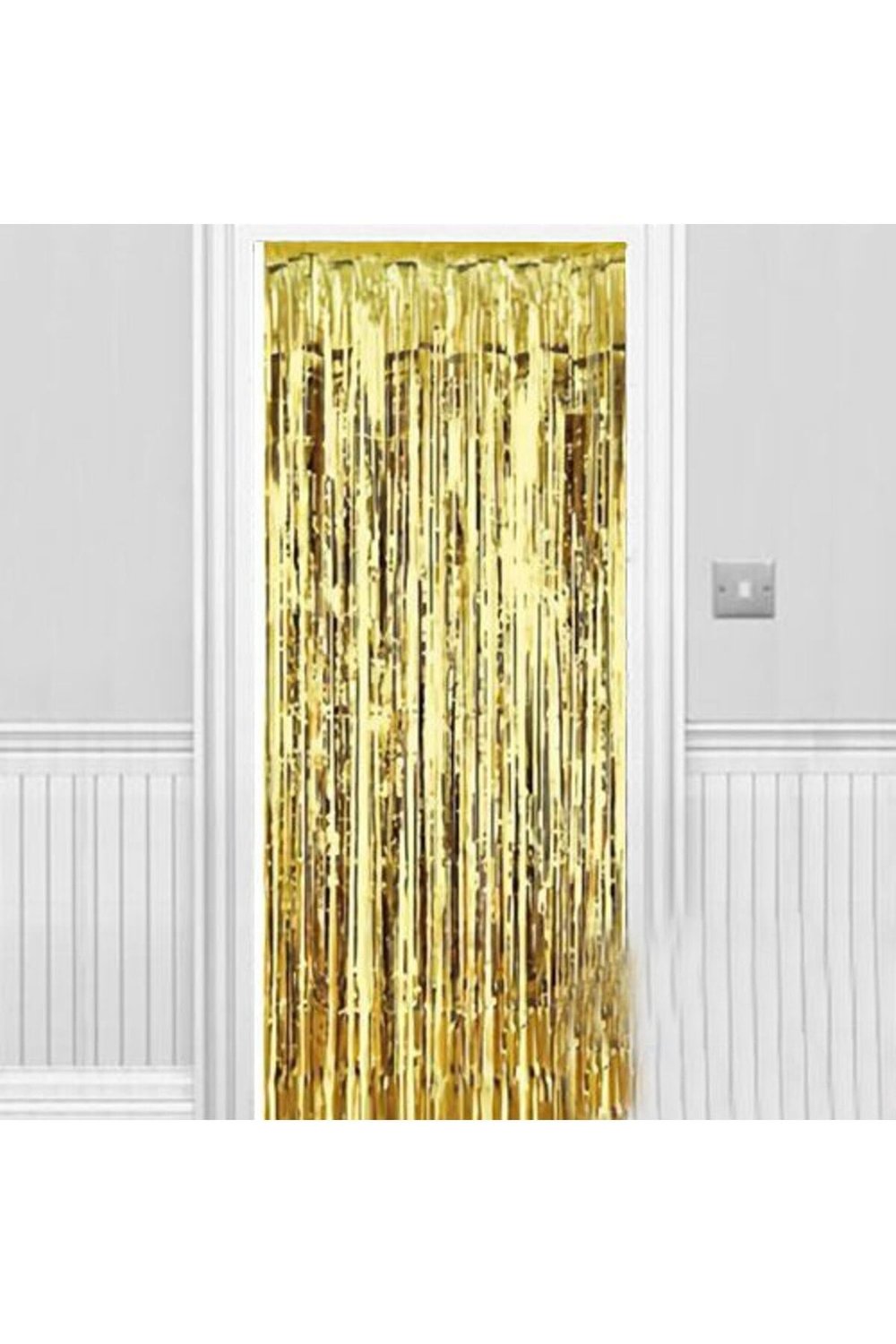 Işıltılı Duvar Ve Kapı Perdesi Gold 90x200 Cm