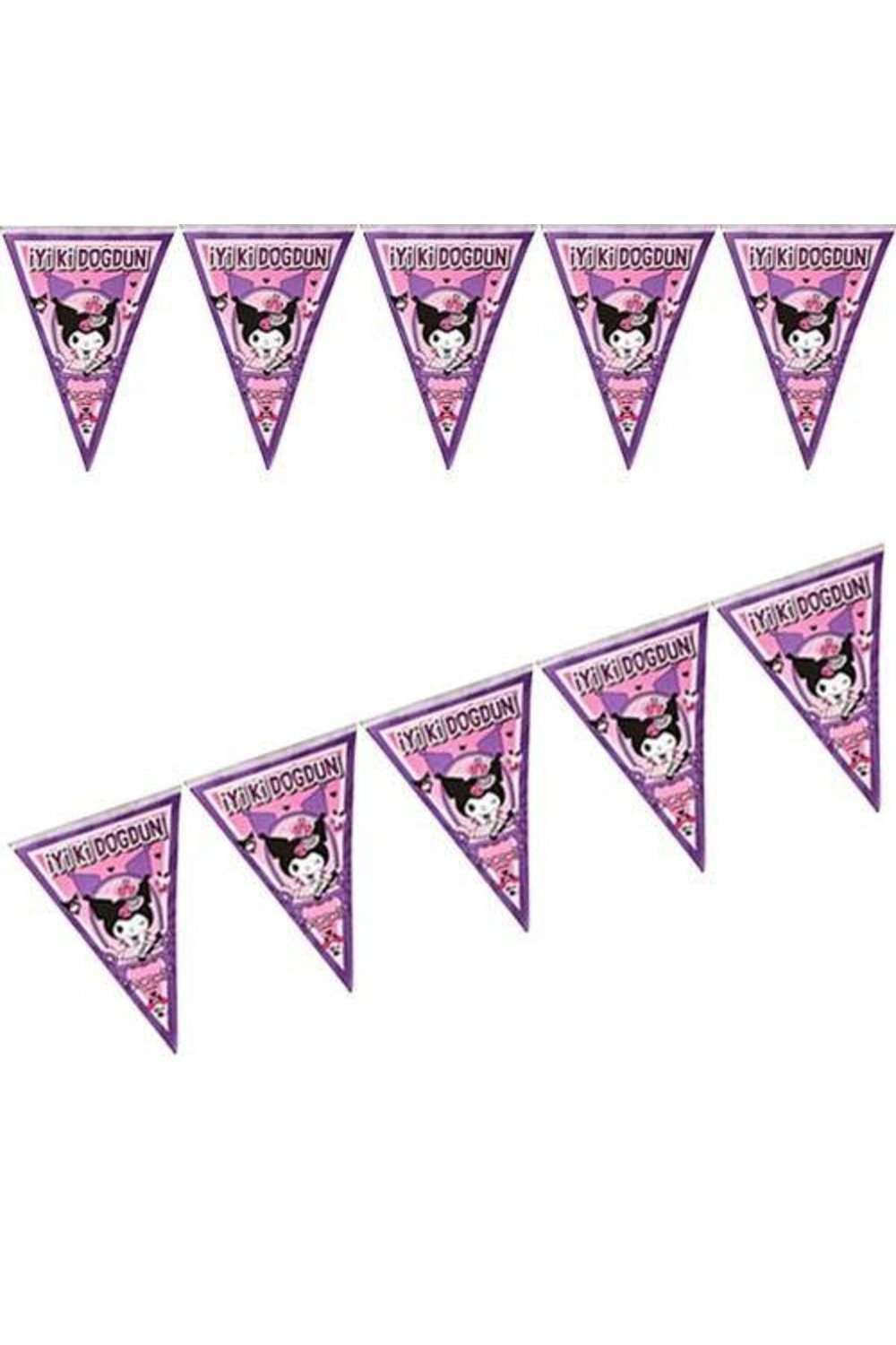 Kuromi Flama Bayrak 2 Metre