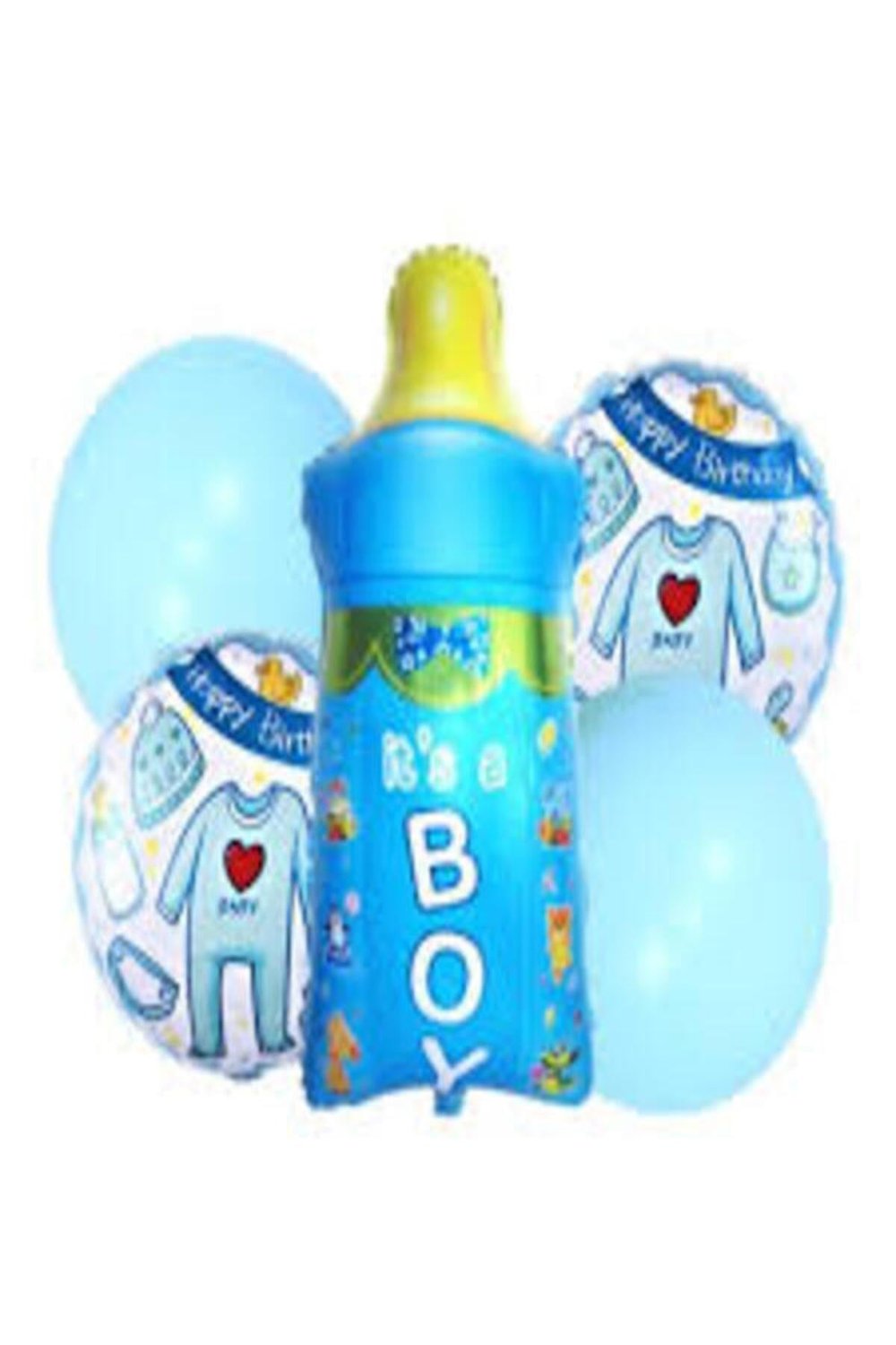 mutlu anılar parti evi babyshower folyo balon seti