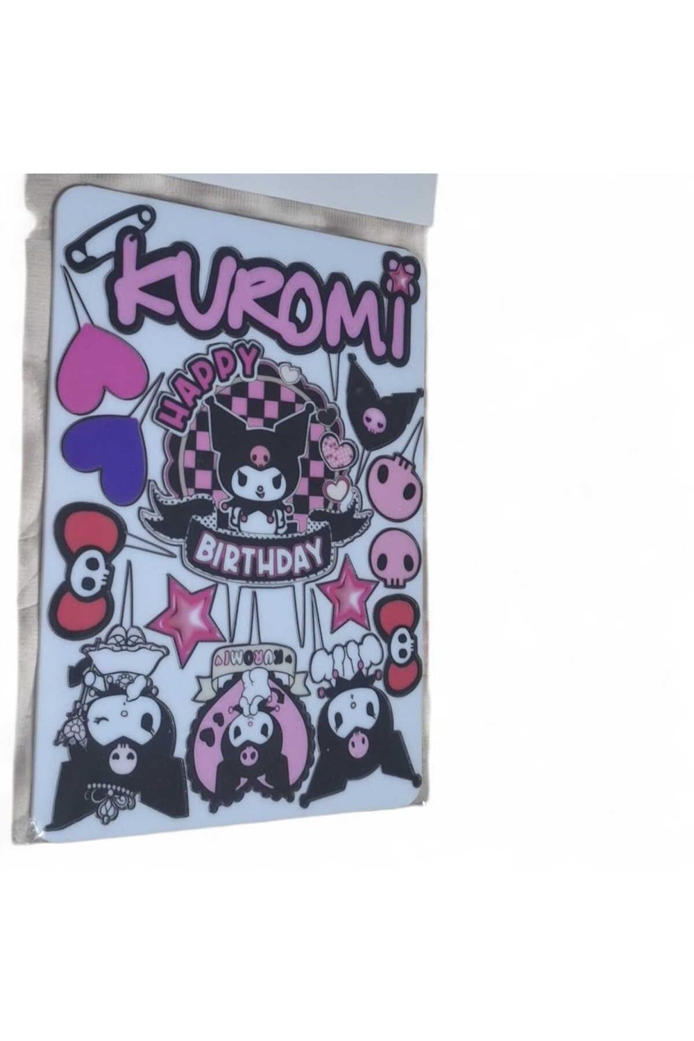 Mutlu anılar parti evi KUROMİ pasta süsü,KUROMİLİ PASTA SÜSÜ