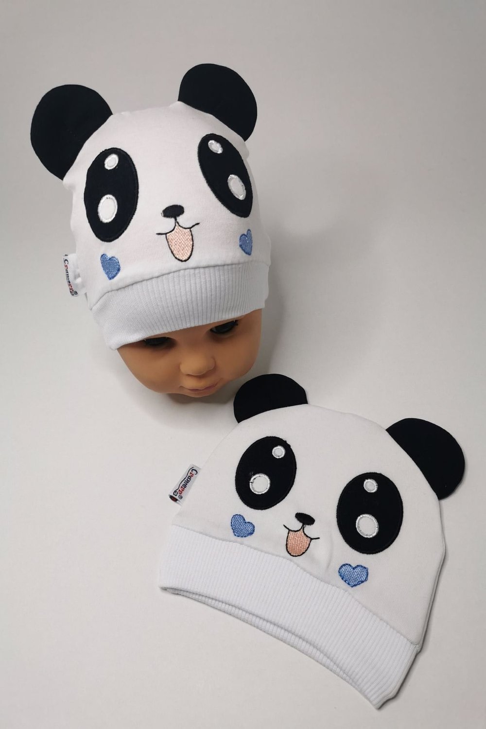 Panda Bebek Beresi %100 Pamuk Penye