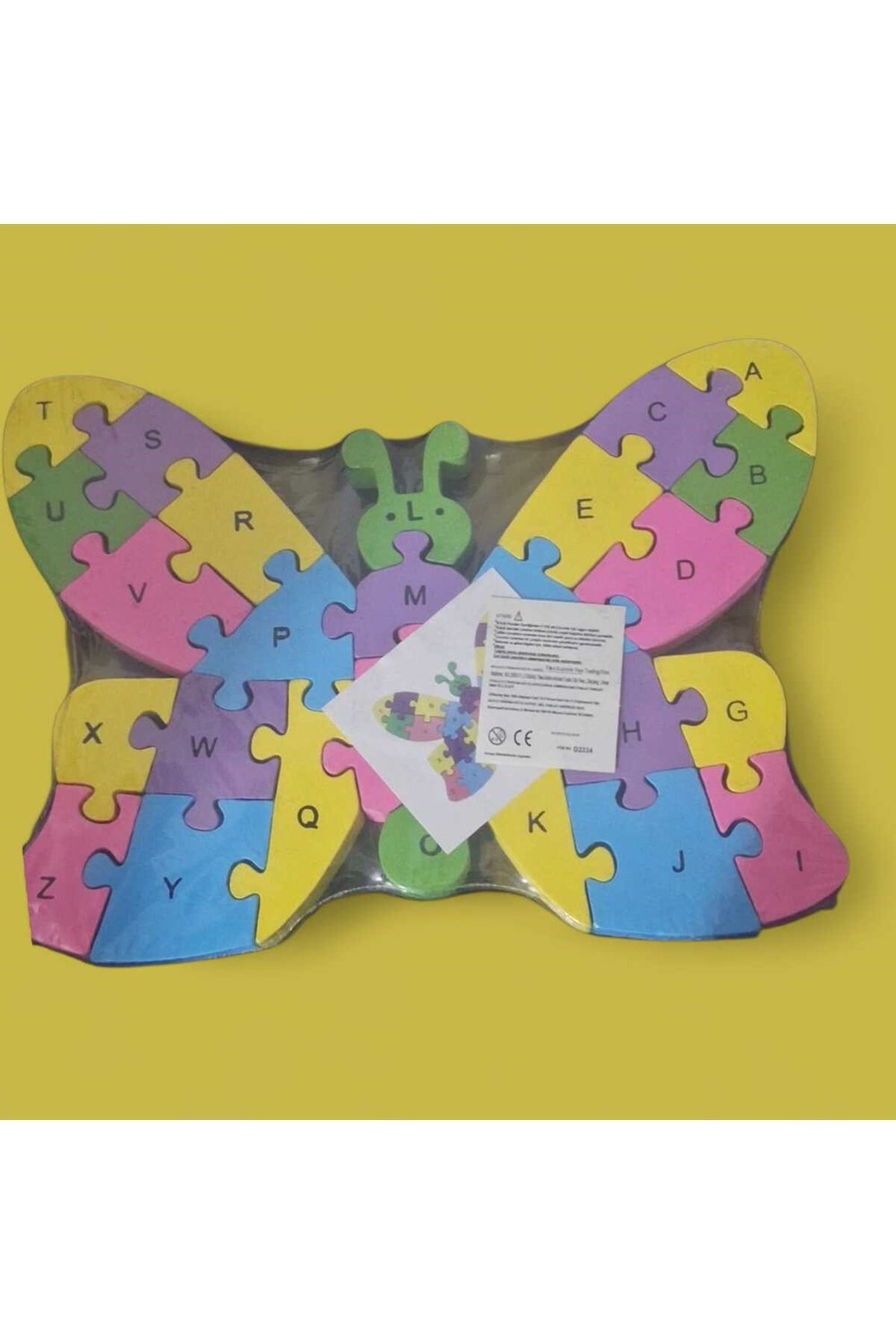 ŞEKİLLİ AHŞAP PUZZLE ,YAPBOZ