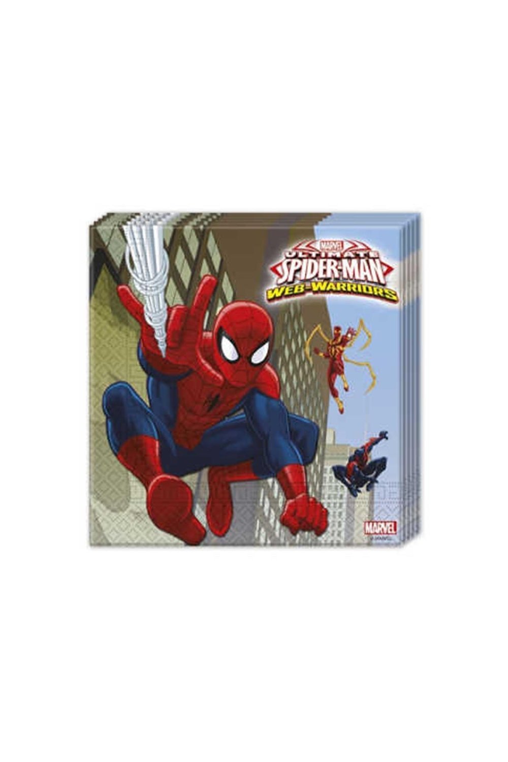 Spıderman Peçete Adet:20 Kl:30 En:33cm Boy:33cm