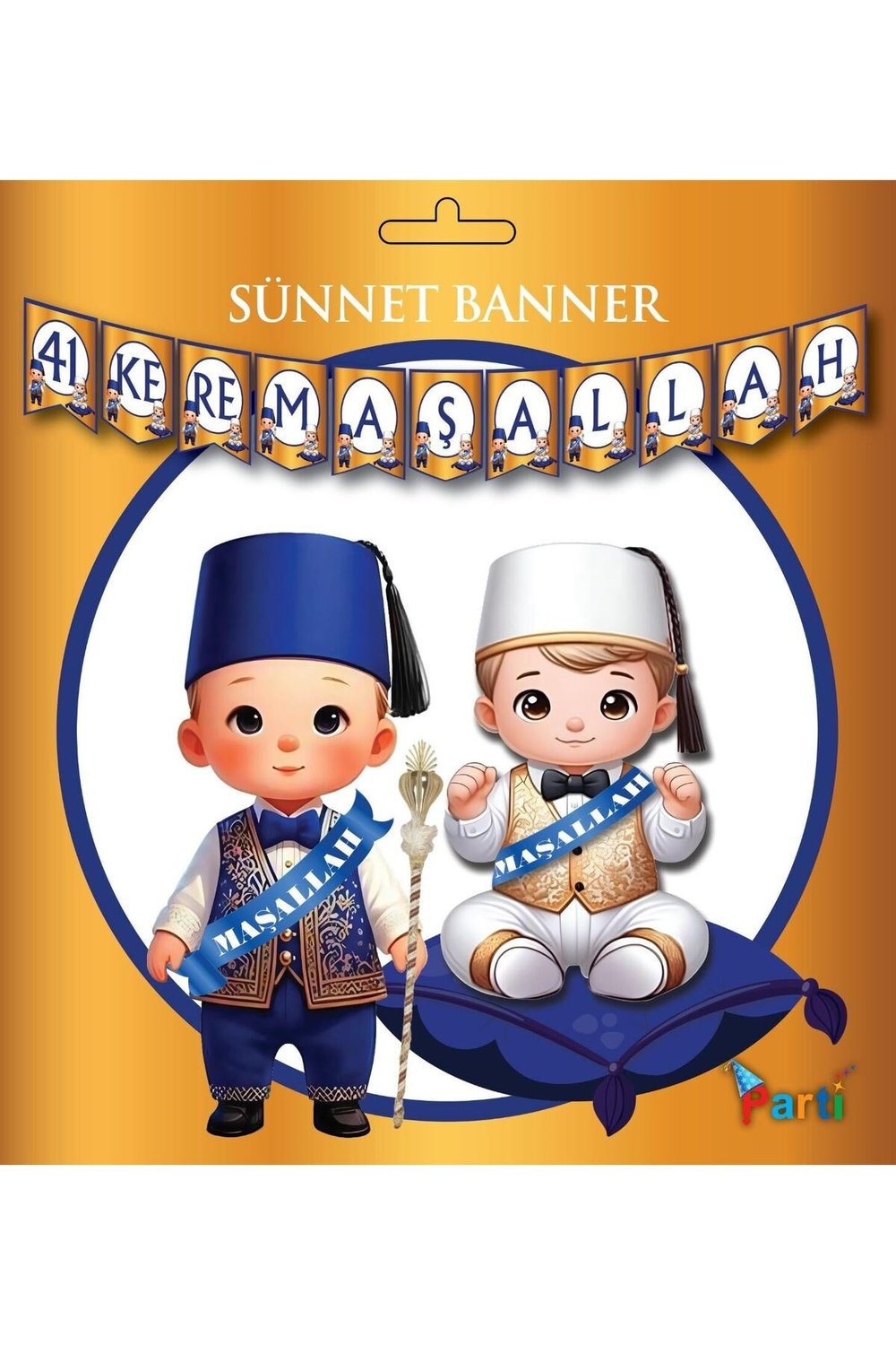 Sünnet Kutlama Seti Sünnetimize Hoş Geldiniz Yazısı Flama Sünnet Banner MAŞALLAH Tavan sarkıt