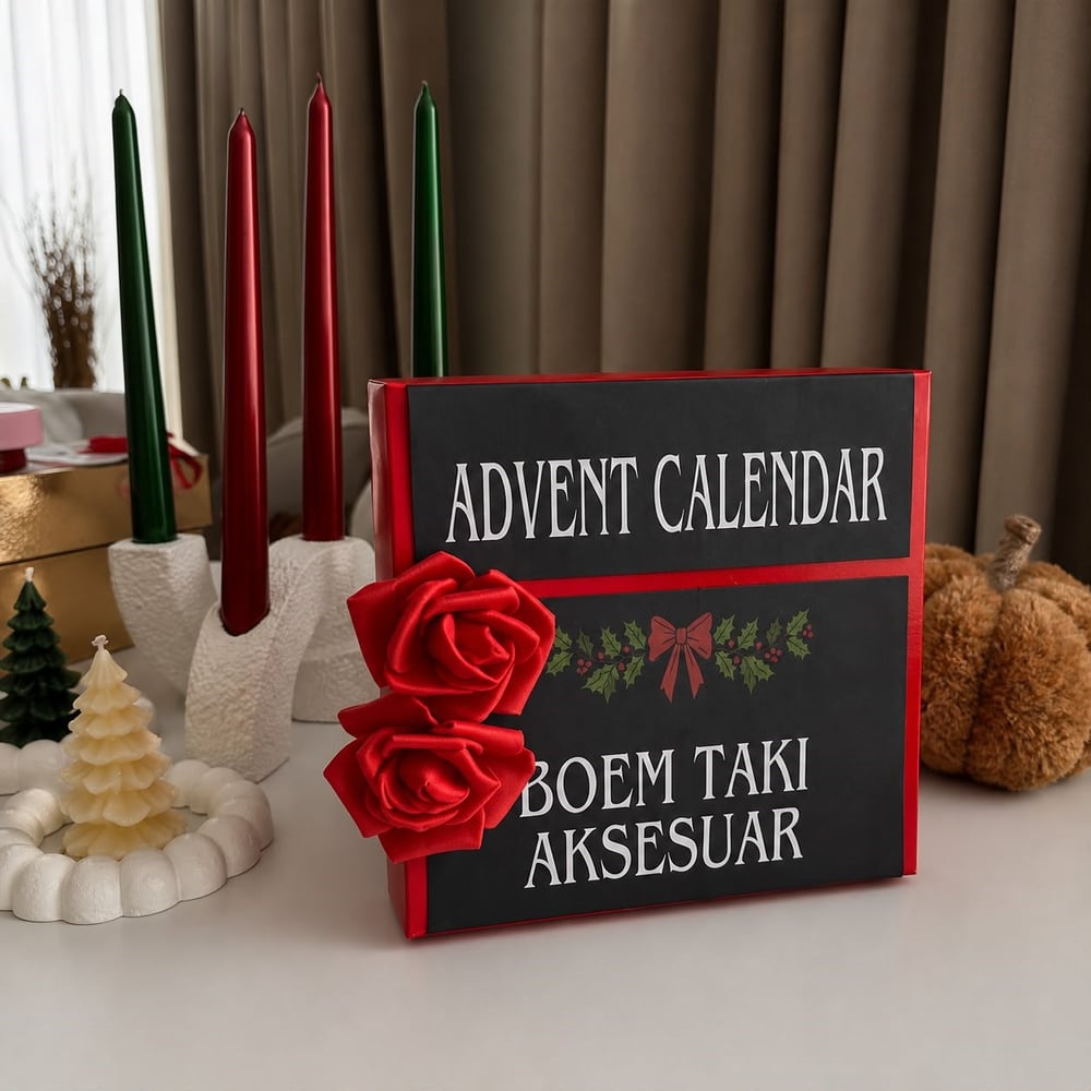 2026 ya özel 6lı kızlara özel ADVENT CALENDAR paketi (6 adet sürpriz)