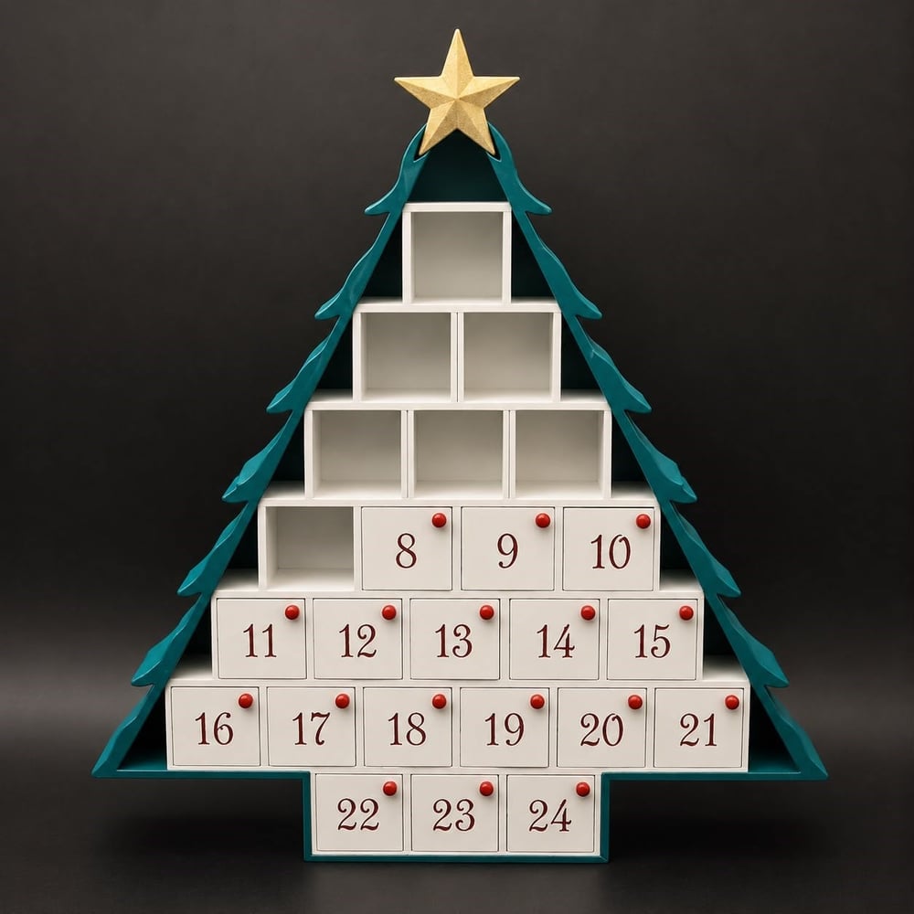 24lü advent calendar kutusu (KUTULARIN İÇİ BOŞTUR)