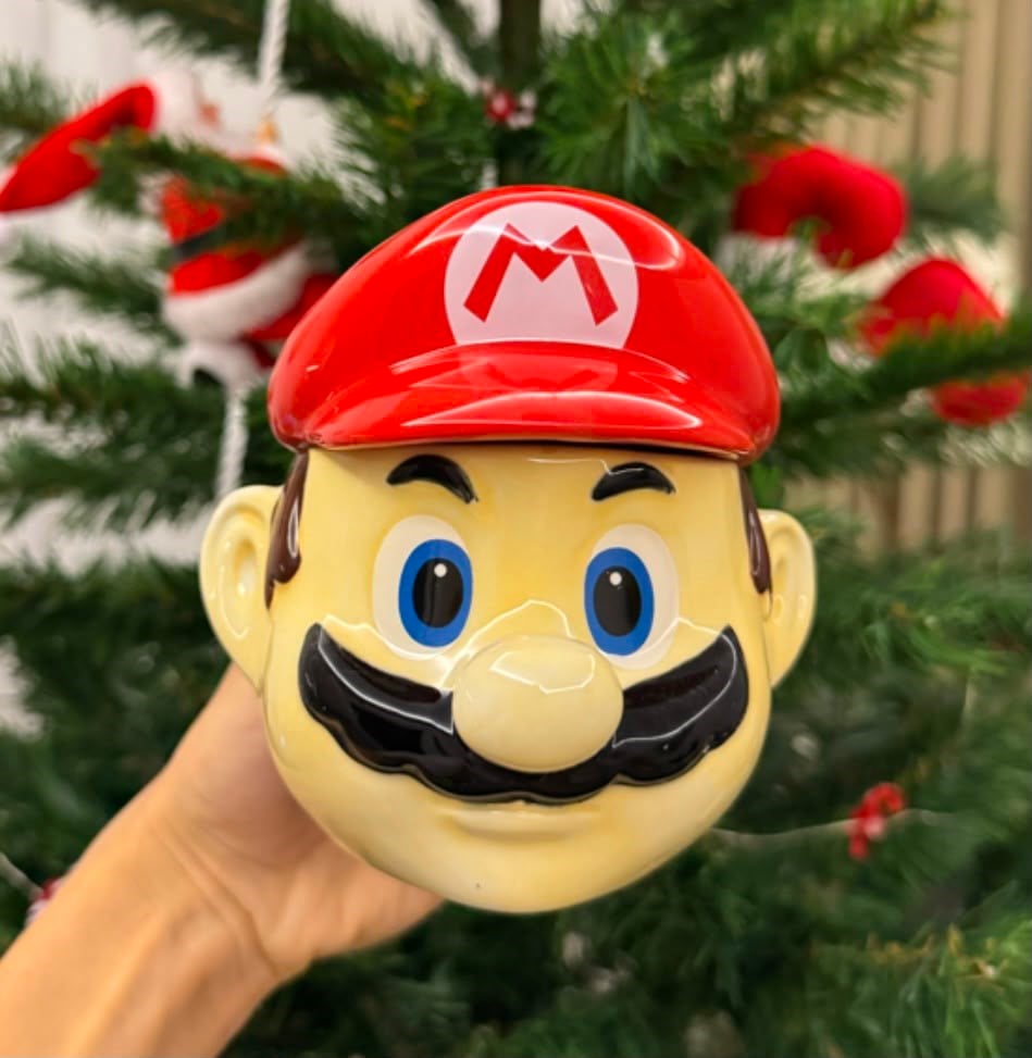 Süper Mario kapaklı kupa