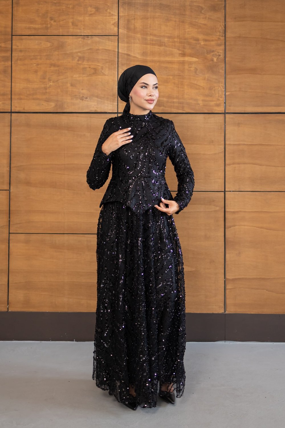 Inciya Abiye | Siyah