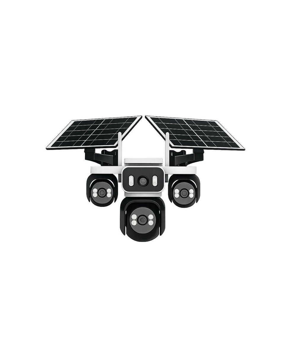 Idex ID-2440 4 Lensli Solar Panelli Güneş Enerjili 4g Kamera