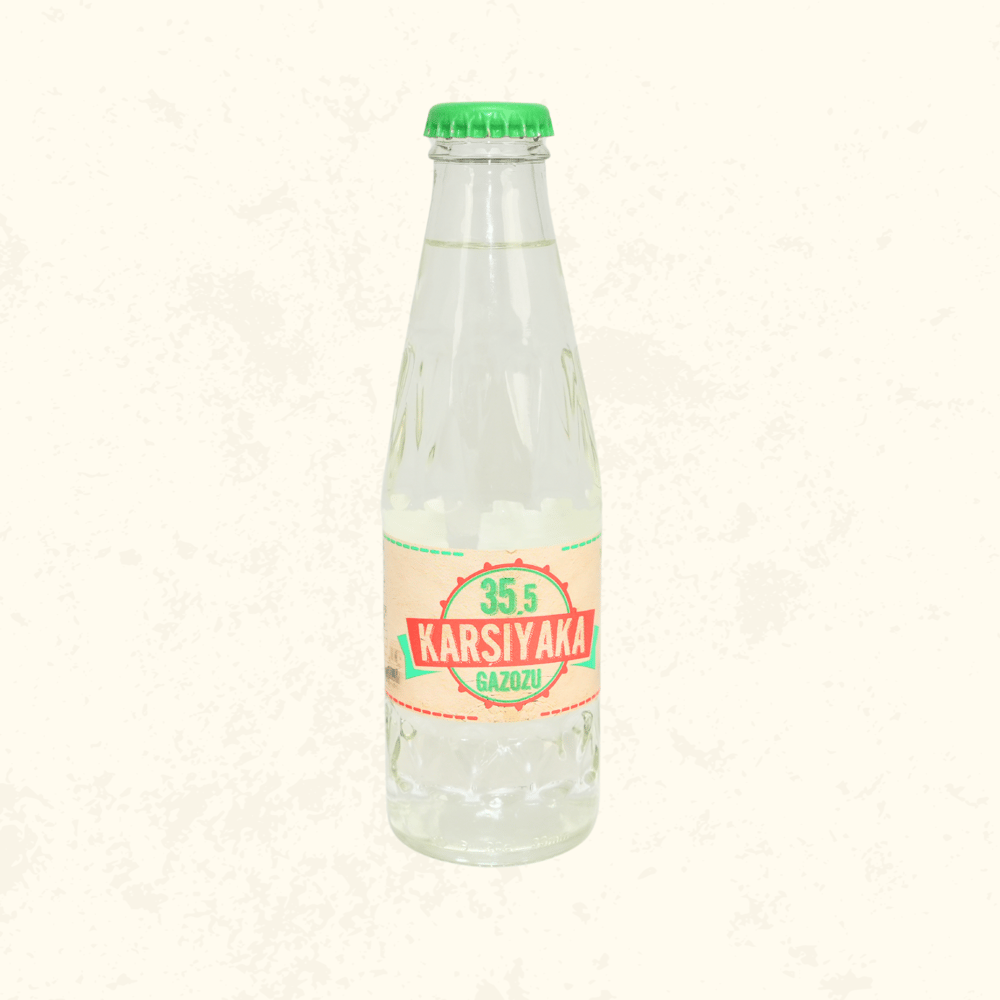 35.5 Karşıyaka Gazozu Sade Gazoz 250 ml Cam Şişe