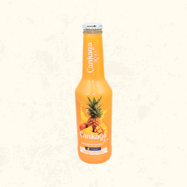 Çankaya Xtra Mango ve Ananas 250 ml - C Vitaminli Tropikal Gazlı İçecek