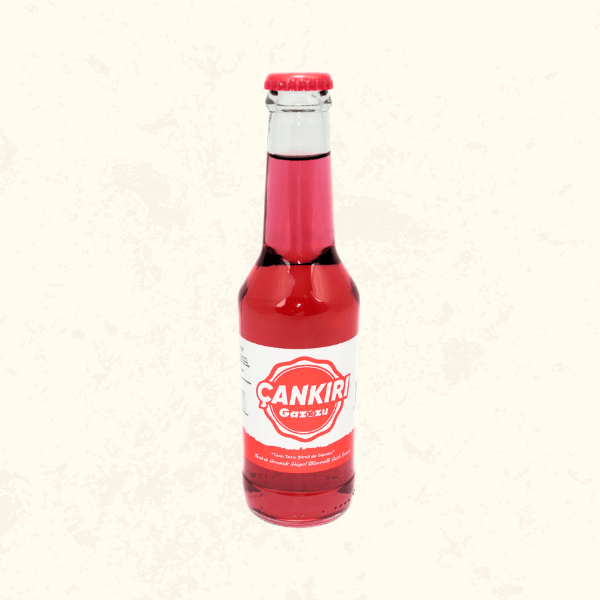 Çankırı Gazozu Kırmızı Meyveli 250 ml - Doğal Mineralli Gurme Gazoz