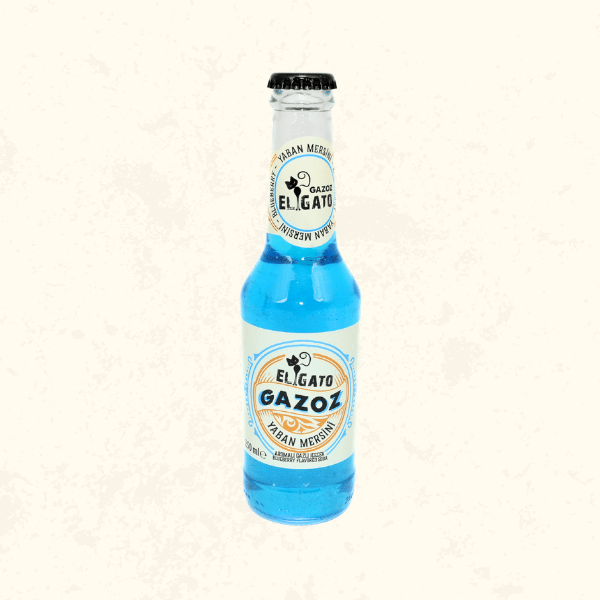 El Gato Yaban Mersini Aromalı Gazoz 250 ml - Egzotik Okyanus Mavisi Ferahlık