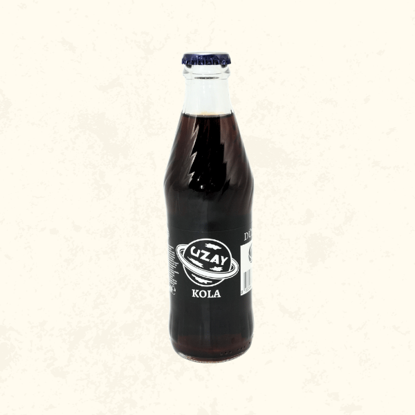 Uzay Kola Klasik 250 ml - İkonik Sarmal Cam Şişede Kozmik Lezzet