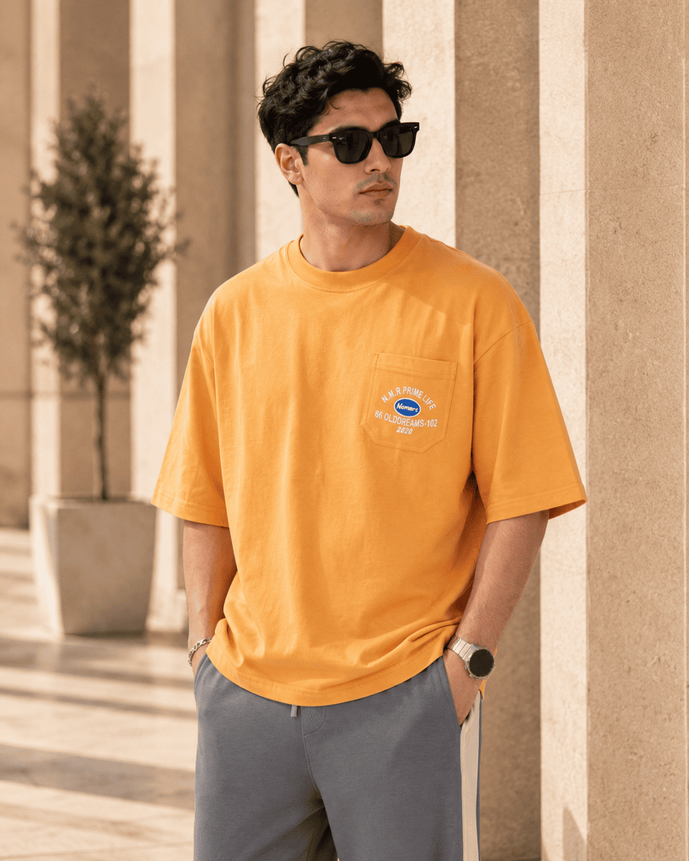 Erkek Pamuk Kumaş Oversize Tshirt