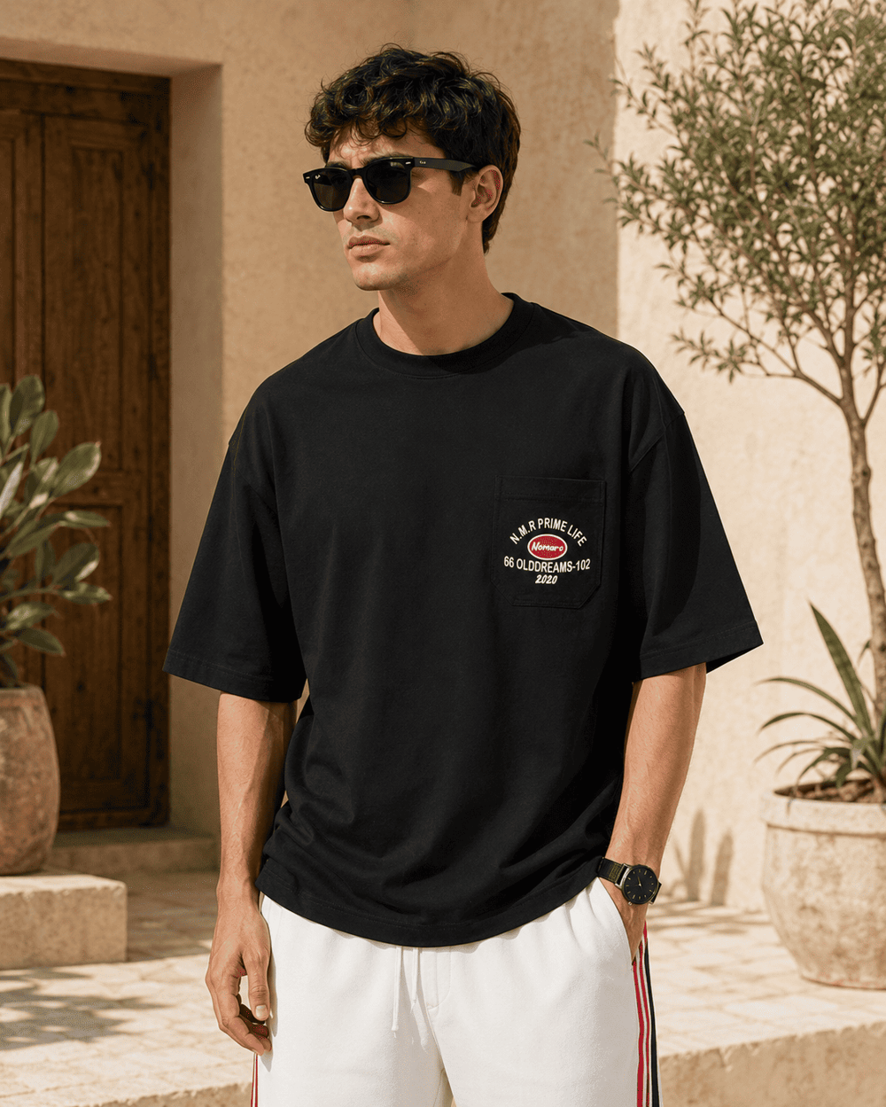 Erkek Pamuk Kumaş Oversize Tshirt