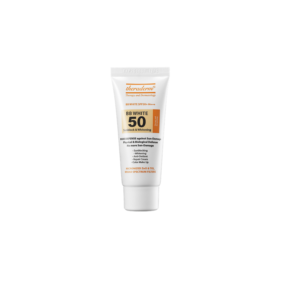 Theraderm BB White SPF 50+ PA+++ Renkli 40 g