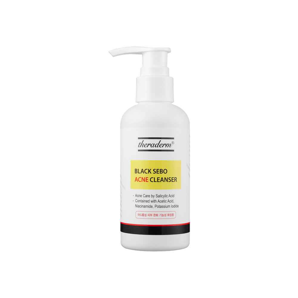 Theraderm Black Sebo Acne Cleanser 140 ml