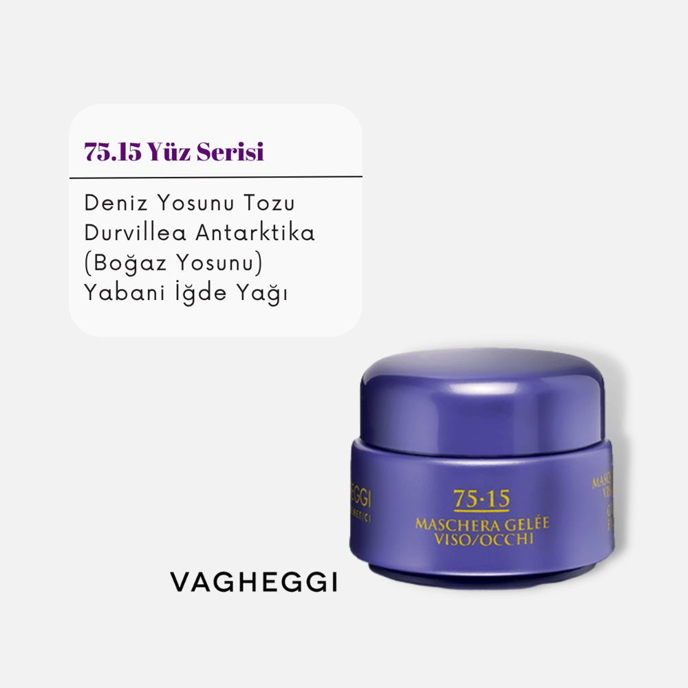 Vagheggi 75.15 GEL-LIKE MASK - FACE/EYES 10 ml