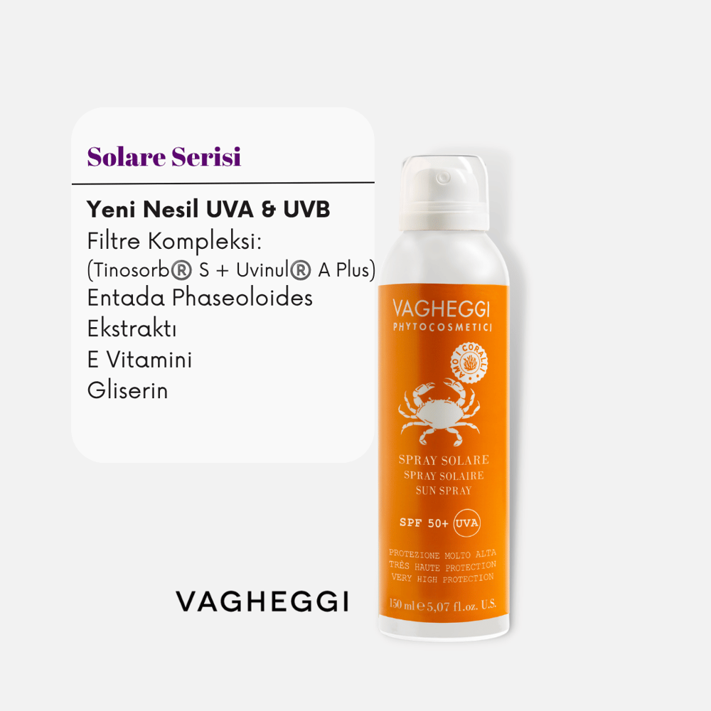 Vagheggi SUN SPRAY SPF50+ 150 ml