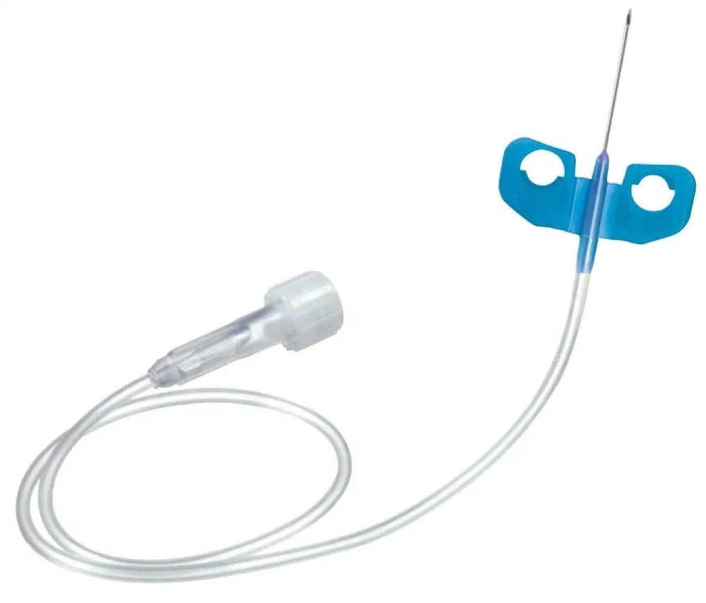 B|BRAUN - Venofix A Kelebek Set Luer Lock - 23G - Mavi