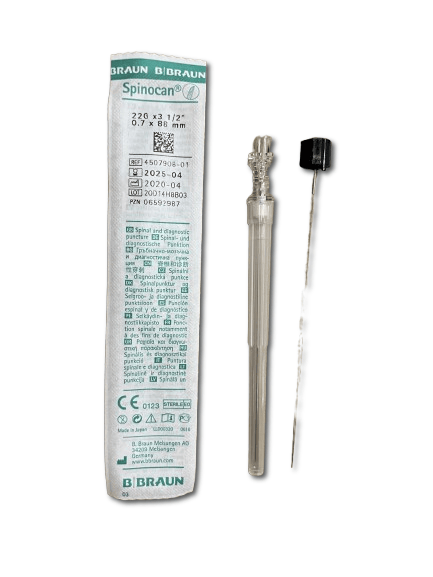 B|BRAUN -SPİNOCAN 22G - 88 mm Siyah - Spinal İğne