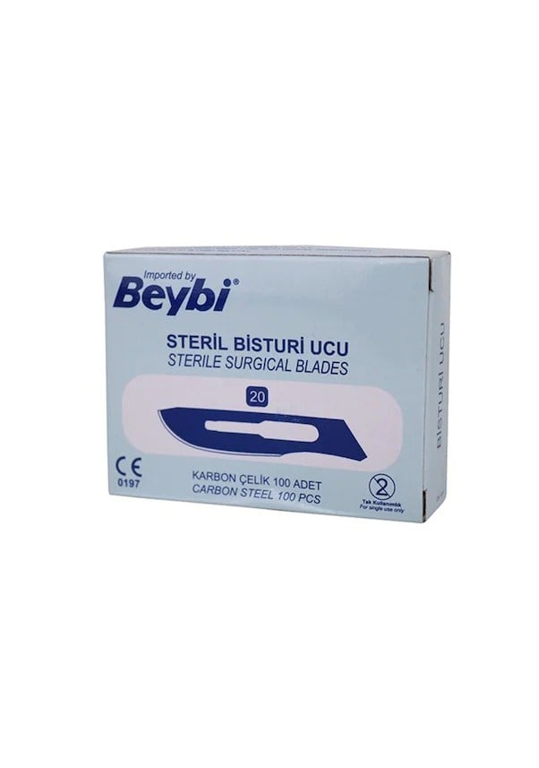 Beybi - Steril Bisturi Ucu - 20 Numara